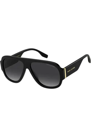 Marc Jacobs Tilbehør, Dame, Sort, 59 MM, Uld, Sorte solbriller til kvinder Ss25