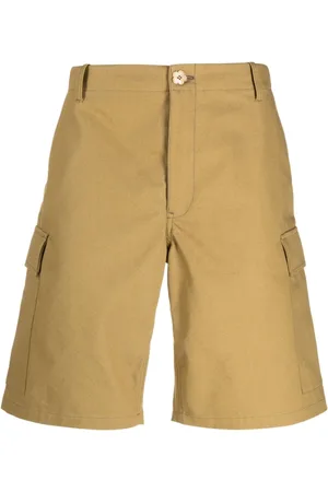 Kenzo Shorts, Herre, Brun, 4XS, Bomuld, Cargo Shorts Brun Multi-Lomme Bomuld