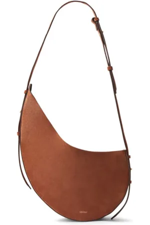 Soeur Taske, Dame, Brun, ONE SIZE, Uld, Rust Læder Skuldertaske med Aftagelig Pung