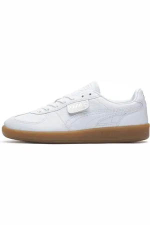 PUMA Sko, Herre, Hvid, 44 1/2 EU, Palermo Premium Sneakers
