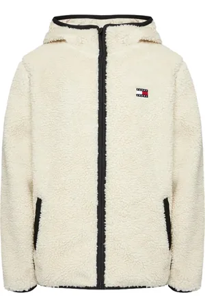 Tommy Hilfiger Jakke, Herre, Hvid, XS, Uld, Hvid Jakke Aw24 Stilfuldt Design