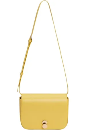 Fabiana Filippi Taske, Dame, Gul, ONE SIZE, Uld, Rosa Skuldertaske