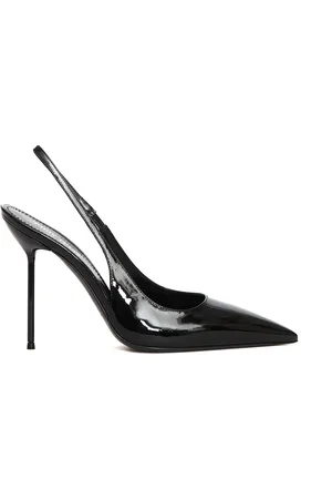 PARIS TEXAS Sko, Dame, Sort, 37 EU, Uld, Sorte Slingback Pumps til Kvinder