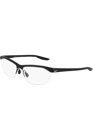 Nike Tilbehør, unisex, Sort, 58 MM, Satin, Sort Satin Brillestel