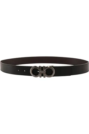 Salvatore Ferragamo Tilbehør, Herre, Sort, 115 CM, Læder, Belts