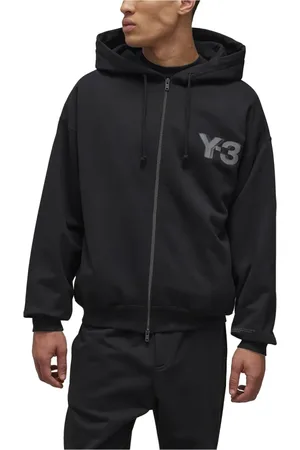 adidas Sweathshirts & Hoodies, Herre, Sort, S, Uld, Logo Zip Hoodie