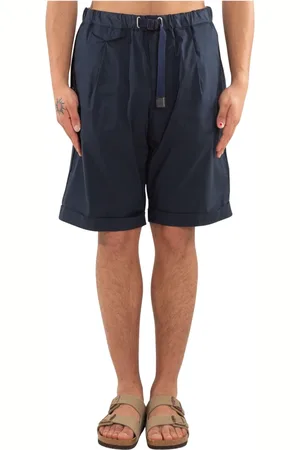 White Sand Shorts, Herre, Blå, M, Plisserede Shorts Klassisk Stil