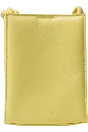 Jil Sander Taske, Dame, Gul, ONE SIZE, Uld, Gul Lille Skuldertaske