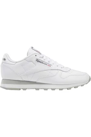 Reebok Sko, Herre, Hvid, 44 EU, Læder, Klassiske Lædersneakers