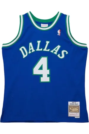 Mitchell & Ness Sport, Herre, Blå, M, 1999 Michael Finley Dallas Mavericks Trøje