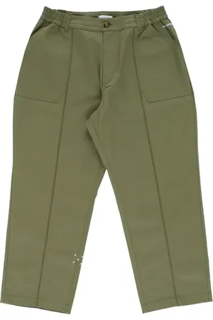 Pop Trading Company Bukser, Herre, Grøn, S, Bomuld, Militær Overpant Firebladekløver