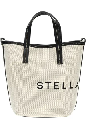 Stella McCartney Taske, Dame, , ONE SIZE, Bomuld, Elegant Mini Tote Bag i