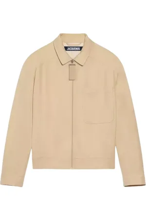 Jacquemus Jakke, Herre, , XL, Linned, Linnedjakke Kasse Skåret
