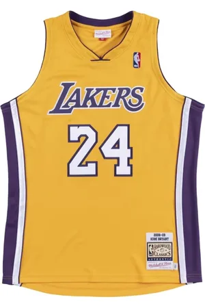 Mitchell & Ness Sport, Herre, Gul, S, Uld, Kobe Bryant Lakers Trøje Guld