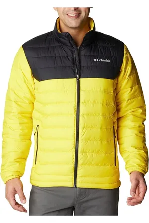 Columbia Jakke, Herre, Gul, L, Powder Lite Gul Jakke