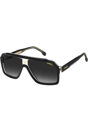 Carrera Tilbehør, Herre, Sort, 60 MM, Uld, Stilfulde solbriller Sort Grå/Mørk Grå Skygge