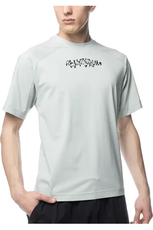 A.A. Spectrum Top, Herre, Grøn, S, Bomuld, Radial T-shirt Frisk Mynte Modernistisk Stil