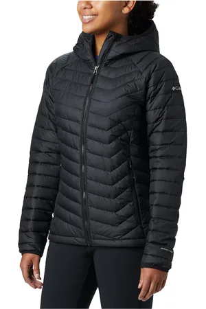 Columbia Jakke, Dame, Sort, S, Uld, Powder Lite Sort Jakke
