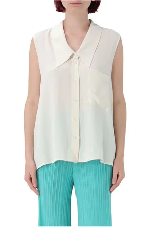 MEIMEIJ Bluser & Skjorter, Dame, , S, Silkebluse med lomme