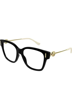 Gucci Tilbehør, unisex, Sort, 55 MM, Sort stel solbriller Gg1204O 001