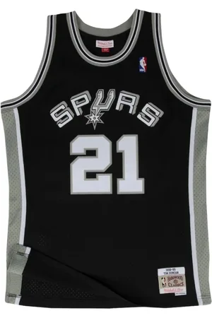 Mitchell & Ness Top, Herre, Sort, 2XL, San Antonio Spurs Tim Duncan Trøje