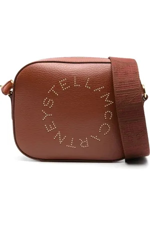 Stella McCartney Taske, Dame, Brun, ONE SIZE, Uld, Auburn Top Zip Skuldertaske