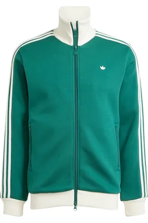 adidas Sweathshirts & Hoodies, Herre, Grøn, XL, Nylon, Premium Track Top Grøn Jakke