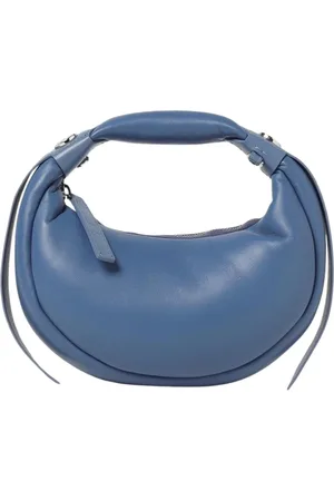 Hogan Taske, Dame, Blå, ONE SIZE, Læder, Sort Læder Clutch Taske