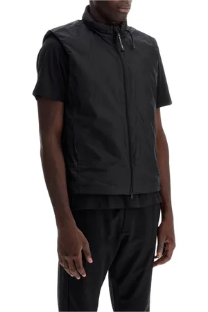 C.P. Company Jakke, Herre, Sort, S, Sort Letvægts Goggle Jakke Vest