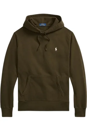 Ralph Lauren Sweathshirts & Hoodies, Herre, Grøn, XL, Loopback Fleece Hoodie Grøn