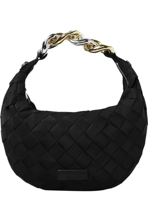 Emporio Armani Taske, Dame, Sort, ONE SIZE, Uld, Sort ChainHandle Clutch Elegant Stilfuld
