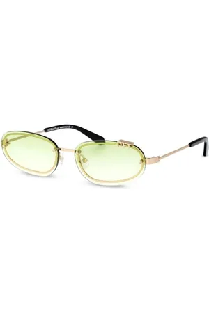OFF-WHITE Tilbehør, unisex, Gul, 60 MM, Tyl, Oeri13M 7652 Solbriller