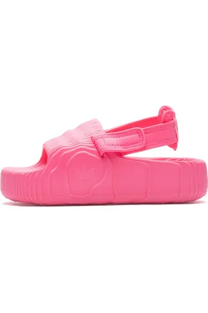 adidas Sko, Dame, Lyserød, 40 1/2 EU, Uld, Stilfulde Adilette XLG Damesandaler