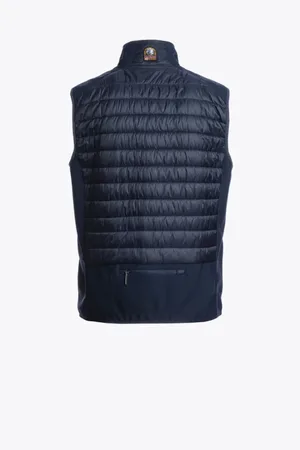 Parajumpers Jakke, Herre, Blå, 2XL, Polyester, Zavier Gilet Hybrid Navy