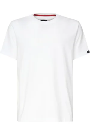 FAY Top, Herre, Hvid, XL, Hvide T-shirts og Polos med Logo