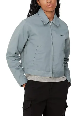 Carhartt Jakke, Dame, Grå, S, Bomuld, Script Jakke i Dove Grey