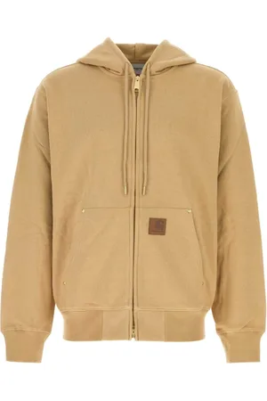 Carhartt Sweathshirts & Hoodies, Herre, Brun, XS, Bomuld, Hooded Eldon Sweat Jacket