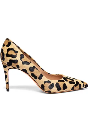 santoni Sko, Dame, Flerfarvet, 41 EU, Kvinders dyreprint cavallino højhælet pumpe