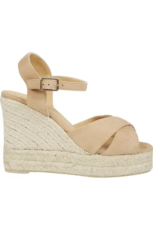 Castaner Sko, Dame, , 40 EU, Suede, Suede Kile Sandal med Ankelrem