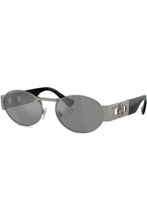 VERSACE Tilbehør, unisex, Grå, 56 MM, Tyl, Ve2264 10016G Solbriller