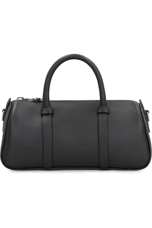 Longchamp Taske, Dame, Sort, ONE SIZE, Uld, Læder Håndtaske med Aftagelig Skulderrem