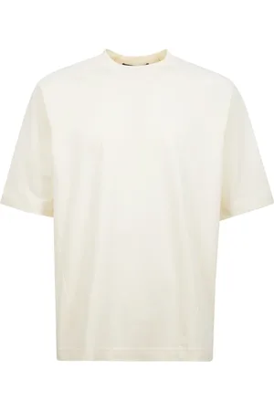 Jacquemus Top, Herre, , L, Bomuld, Bomuld Crewneck T-shirt med Logo Print