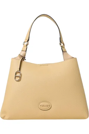 Twin-Set Taske, Dame, , ONE SIZE, Læder, Læder Tote Taske