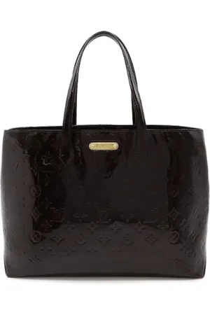 LOUIS VUITTON Pre-owned, Dame, Lilla, ONE SIZE, Tyl, Pre-owned Stof totes