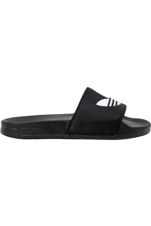 adidas Sko, Herre, Sort, 37 EU, Polyester, Sort Polyester Herre Sandaler Forår/Sommer Kollektion