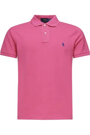 Ralph Lauren Top, Herre, Lyserød, S, T-shirts og Polos med Logo