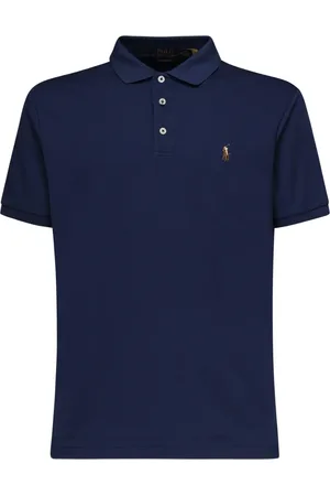 Ralph Lauren Top, Herre, Blå, L, Kontrastlogo t-shirts og polos