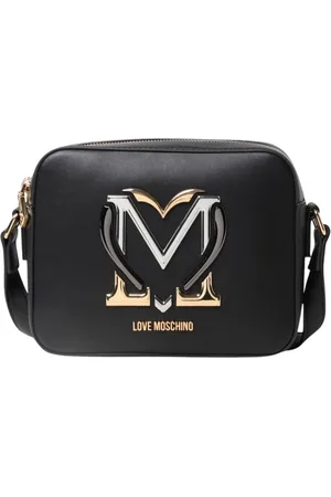 Moschino Taske, Dame, Sort, ONE SIZE, Uld, Elegant Mini Skuldertaske