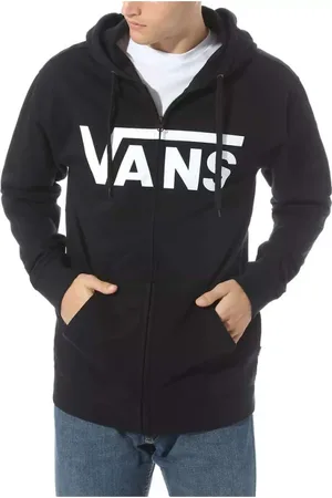 Vans Sweathshirts & Hoodies, Herre, Sort, L, Klassisk Zip Hoodie