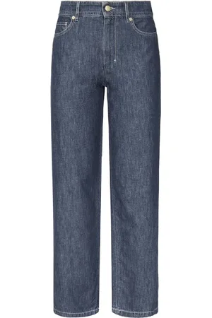 Max Mara Jeans, Dame, Blå, M, Blå Jeans Polly